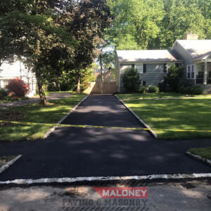 Asphalt Driveway Installation, Knollwood Ter, Westfield. NJ