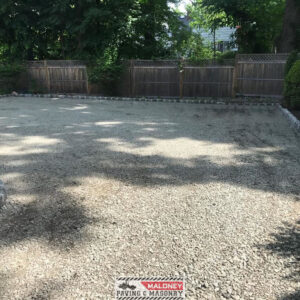 Westfield asphalt driveway with step and new walkway