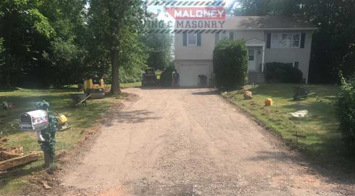 Before Installation of Driveway
