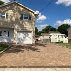 New Paved Driveway in Clark, New Jersey