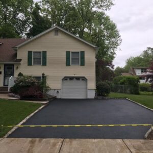 Three New Asphalt Driveways in Morristown, New Jersey