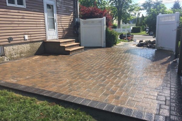 Concrete paver patio New Providence, Union County