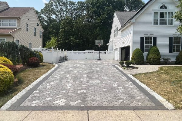 Interlock paved driveway New Providence, Union County