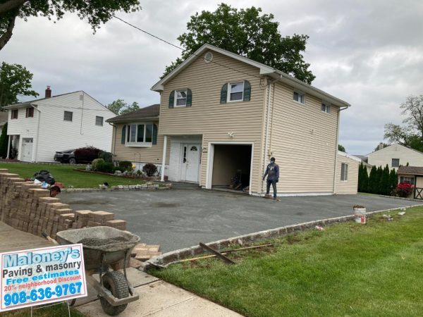 Our installation team working in Berkeley Heights, Union County