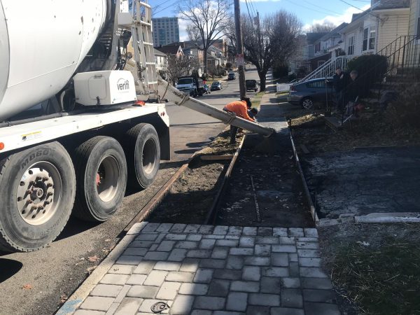Our installation team working in Linden, Union County