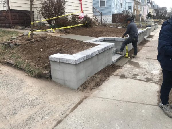 Our installation team working in Mountainside, Union County