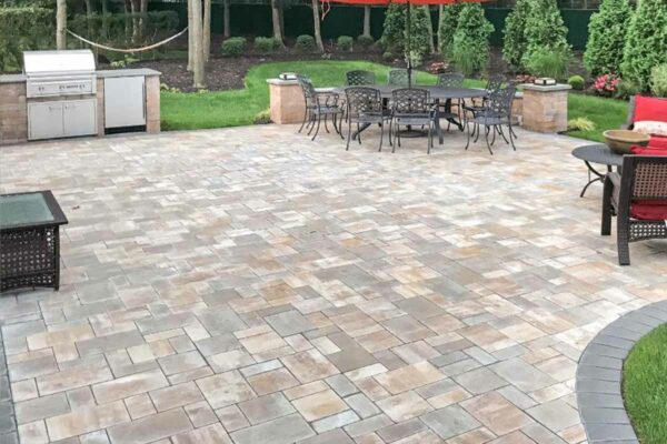 Interlock Paved Patio